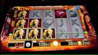 Risikospiel am Geldspielautomat! Indian Ruby Zocken auf 2€ Spieleinsatz! Merkur Magie Tr5 Spielothek