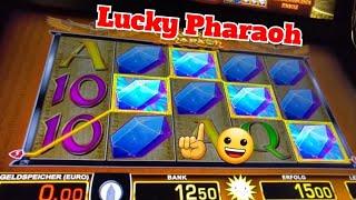 • Moneymaker84 und 10 Cent Zocker spielen Lucky Pharaoh | Merkur Magie, Spielhalle, Gewinn