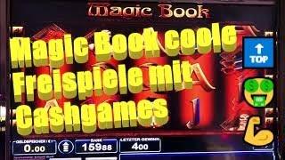 •#merkur #bally ••MEGAWIN MIT CASHGAMES Magic Book•• Slot Casino Gambling Zocken #novo Spielothek••