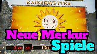 •Neue Merkur Spiele, Princess of the dead, Kaiserwetter, M-Motion | 10 Cent Zocker | Novoline