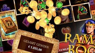 Ramses Book - 1035 € SLOT GEWINN im Wunderino [Spielautomat 2020]