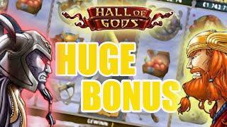 Hall of Gods • Mega Slot Play Win 2020