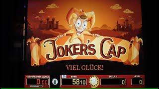 Let`s Play JOKERS CAP Risikospiel am Spielautomat auf 1€ & 2€ Fach! Zocken um die Kappe! Merkur