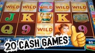 Spiel Magic Stone, Thors Hammer mit Cash Games gezockt am Bally Wulff , Casino, 80 Cent Einsatz
