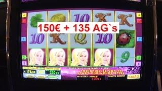 Lucky Ladys Charm, 4 Lucky Ladys auf 1€ Einsatz 1500€ Bild