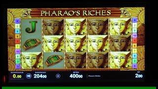 Zocken mit Erfolg! Pharaohs Riches zahlt aus! Bally Wulff Tr5 Casinosession auf 2€