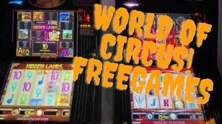 •#merkur #bally •#World of Circus vs Hidden Land• Zocken Spielhalle Casino Geldspielgeräte ADP•
