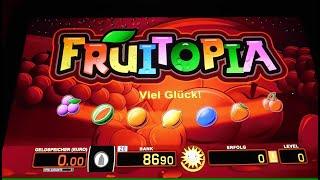 FRUITOPIA & JOKERS CAP Zocken! Risikospiel am Geldspielautomat! Merkur Magie Tr5 Spielhalle