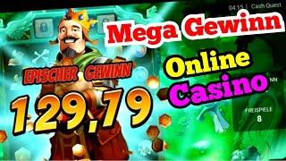 Mega Gewinn • im Slot Spiel CASH QUEST | Online Casino | Merkur Magie |