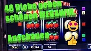 •#merkur #bally •40Diebe Megawin Winblaster• Casino Slots Zocken #novoline Spielhalle Crown••
