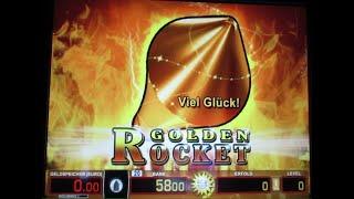 Risikospiel um die Rakete! Golden Rocket auf 80 Cent & 1.20€ Spieleinsatz Gezockt! Merkur Magie