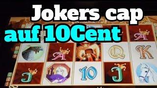 Jokers Cap auf 10 Cent Einsatz | 10 Cent Zocker, Spielhalle, Spielbank, Spielo, Glückspiel