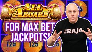 All Aboard for Max Bet Jackpots!