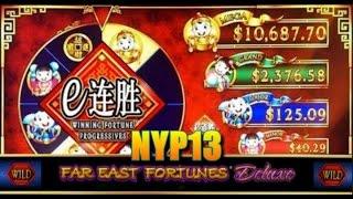 WMS: Winning Fortune Progressives - Far East Fortunes Deluxe Slot Bonus WIN