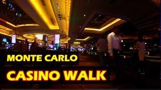 Walking through the Monte Carlo Hotel & Casino in Las Vegas - Nov 2016 - 4K HD