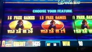 Buffalo Deluxe Legends Slot Machine Bonus