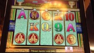 Pompeii Slot Machine Bonus Win - Max Bet