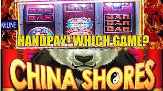 HANDPAY! CHINA SHORES OR RED HOT 7's RESPIN SLOT MACHINE?