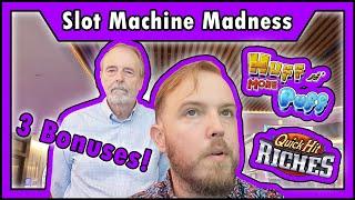 Huff N’ More Puff + Quick Hit Riches = 3 Slot Bonuses @ Hard Rock Casino • The Jackpot Gents