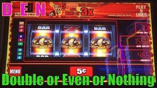 •SLOT SERIES ! D•E•N (30)•Double or Even or Nothing•Hot Hot Super Jackpot / Cash Cave Slot machine/栗