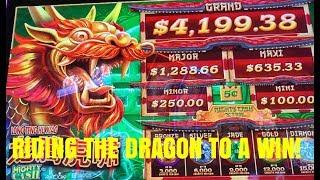 MIGHTY CASH GAME-RIDING THE DRAGON TO A WIN!