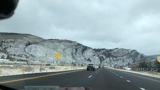 Road trip - Colorado it’s snowing