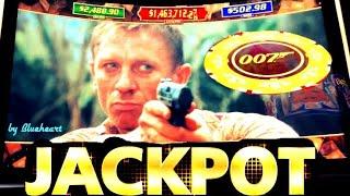 • LIVE JACKPOT • JAMES BOND CASINO ROYALE slot machine BONUS HANDPAY!!