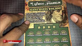 Puerto Rico $5 Scratch Off   Mi Amigo Franklin