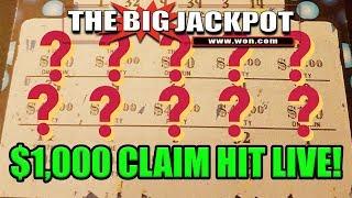 •Scotty hits a claim win, huge PA lottery winner!•