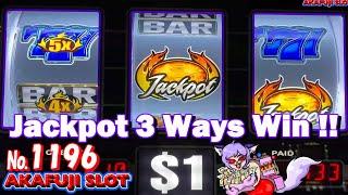 Jackpot Handpay⋆ Slots ⋆ Blazin Gems Slot Machine, Max Bet $27, 3 Reel, 9 Lines  @YAAMAVA Casino 赤富士スロット