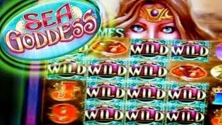 Sea Goddess - Amazing Bonus with Wilds - 5c Bally Slots