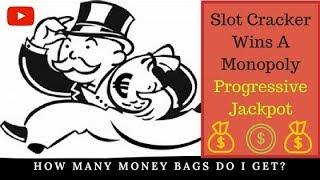 •Huge Win On Monopoly Money Bags Slot Machine•