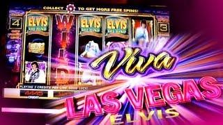 Viva Las Vegas Bonus - Elvis the KING  -  BIG WIN 1c IGT Video Slots