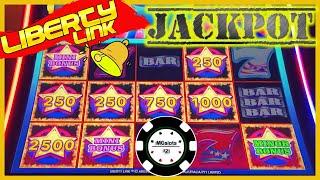 •️Liberty Link Super Star Sevens HANDPAY JACKPOT  •️Buffalo Gold Revolution Slot Machine
