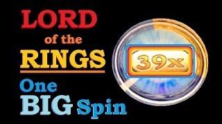 ★ BIG SLOT MACHINE SPIN!  Lord Of The Rings One Ring Slot Machine 2014 Bonus! (DProxima)
