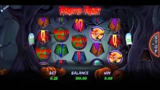 Haunted Night slot from Genesis Gaming - Gameplay