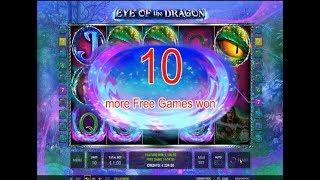 Eye Of The Dragon - Free Spins BIG WIN!