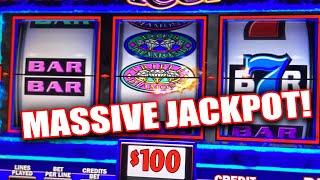 MASSIVE BETS AND INSANE JACKPOT WINNER || DOUBLE DIAMOND HOT RESPINS * BIGGEST JACKPOTS ON YOUTUBE!