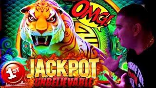 First HANDPAY JACKPOT On YouTube For Jinse Dao TIGER Slot Machine - $25 MAX BET