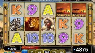 Savanna's Life casino slot - 6,9755 win!