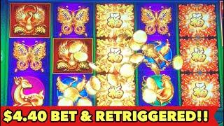 •️FLOWER OF RICHES $4.40 BET•️ Reelin’ n Boppin | Buffalo Gold Slot Bonus Games BIG WIN