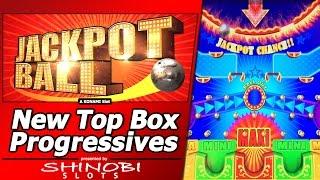 Jackpot Ball - New Top Box Progressives Feature for Konami Slots
