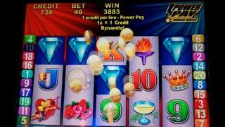 Diamonds & Hearts Slot Machine Bonus + Retrigger - Free Spins w/ Locked Wild Reels - BIG WIN