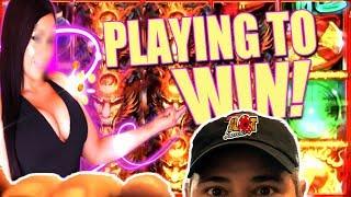 • PLAYING TO WIN • LiVe PlAy Nickle Denom Slot Machines Bonus Wins