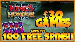 £30 STAKE!! Can I get 100 FREE SPINS??
