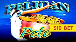 Wonder 4 Wonder Wheel Pelican Pete Slot - Super Free Games - $10 Max Bet!