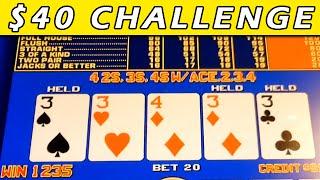 Video Poker Play + Jackpots AS IT HAPPENS!