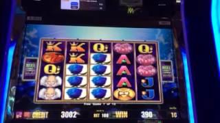 White wizard slot machine bonus part 1