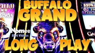 Buffalo Grand Slot Machine - New Game!! - Long Play with Bonus