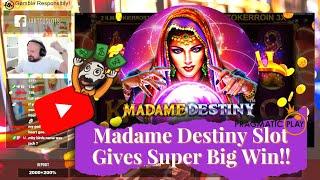 Madame Destiny Slot Gives Super Big Win!!